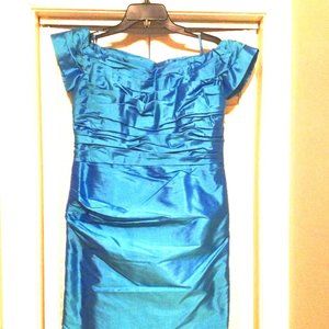 Beautiful Blue Marisa Baratelli Dress Size 10